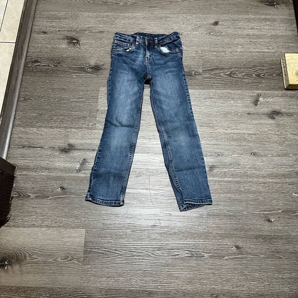 Lee Premium Select Brown Patch Blue Jeans